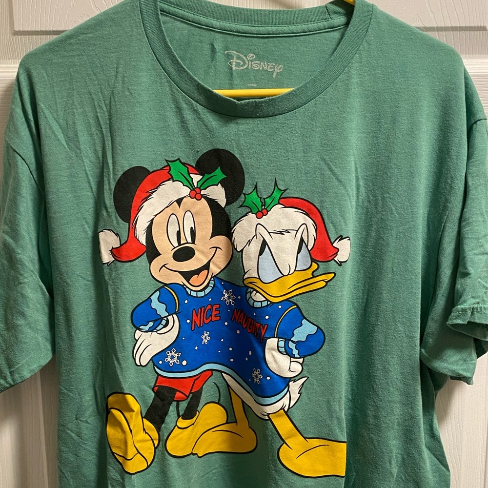 Disney Mickey and Donald Christmas t- Shirt